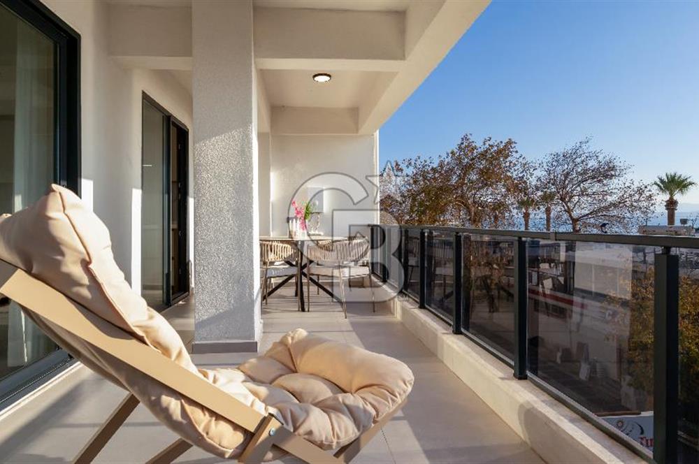 AKÇAY KORDON'DA FULL DENİZ MANZARALI 2+1  SATILIK DAİRE