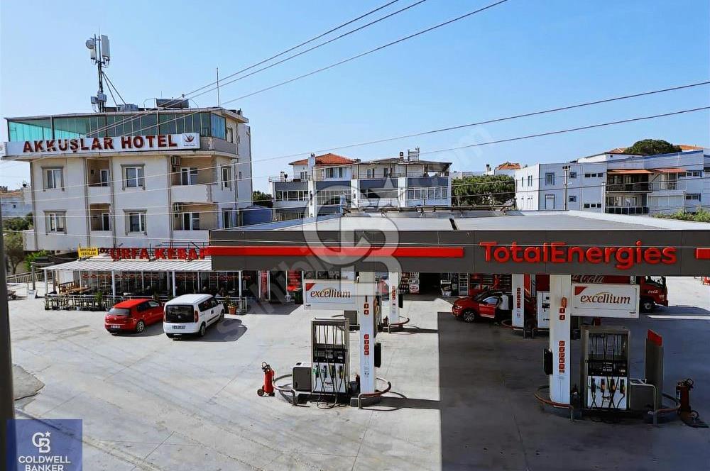 AYVALIK İZMİR YOLUNDA İŞLER KONUMDA BENZİNLİK + OTEL + RESTORAN