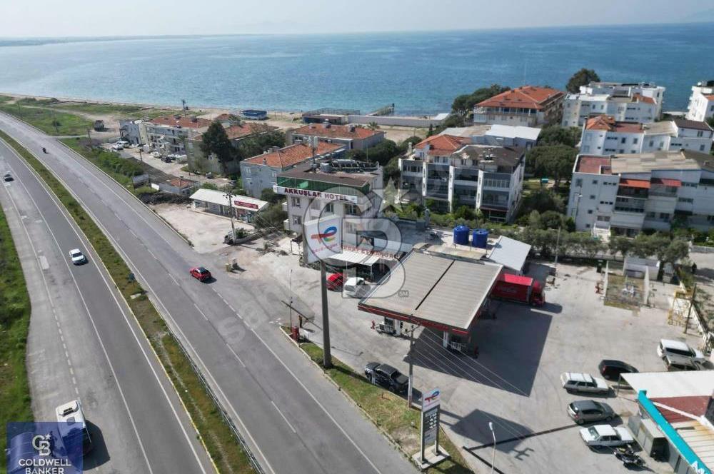 AYVALIK İZMİR YOLUNDA İŞLER KONUMDA BENZİNLİK + OTEL + RESTORAN