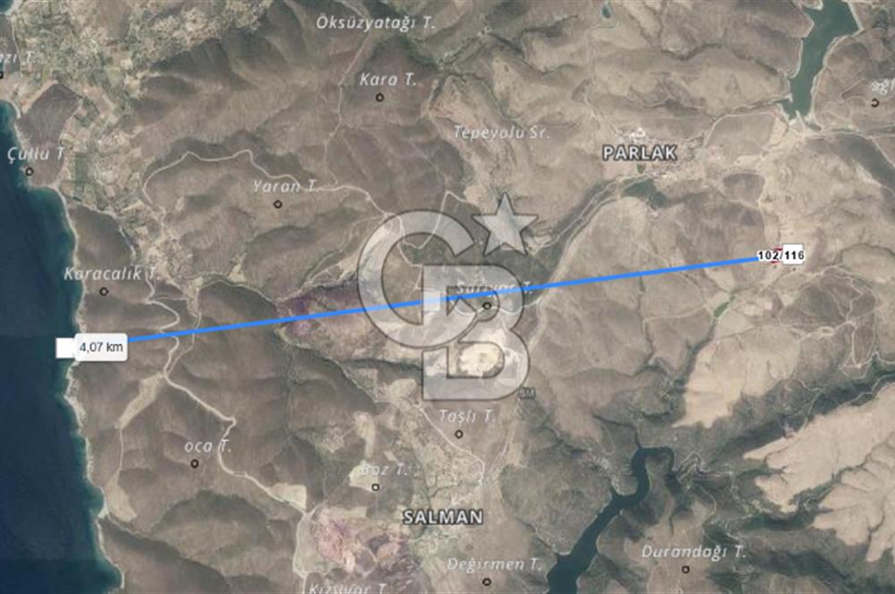 SATILIK TARLA – KARABURUN PARLAK MAHALLESİ'NDE SATILIK TARLA