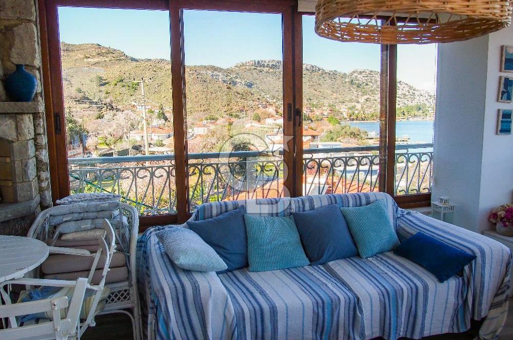 Marmaris Selimiye de 1250m2 Arsa İçerisinde Satılık Eşyalı Villa