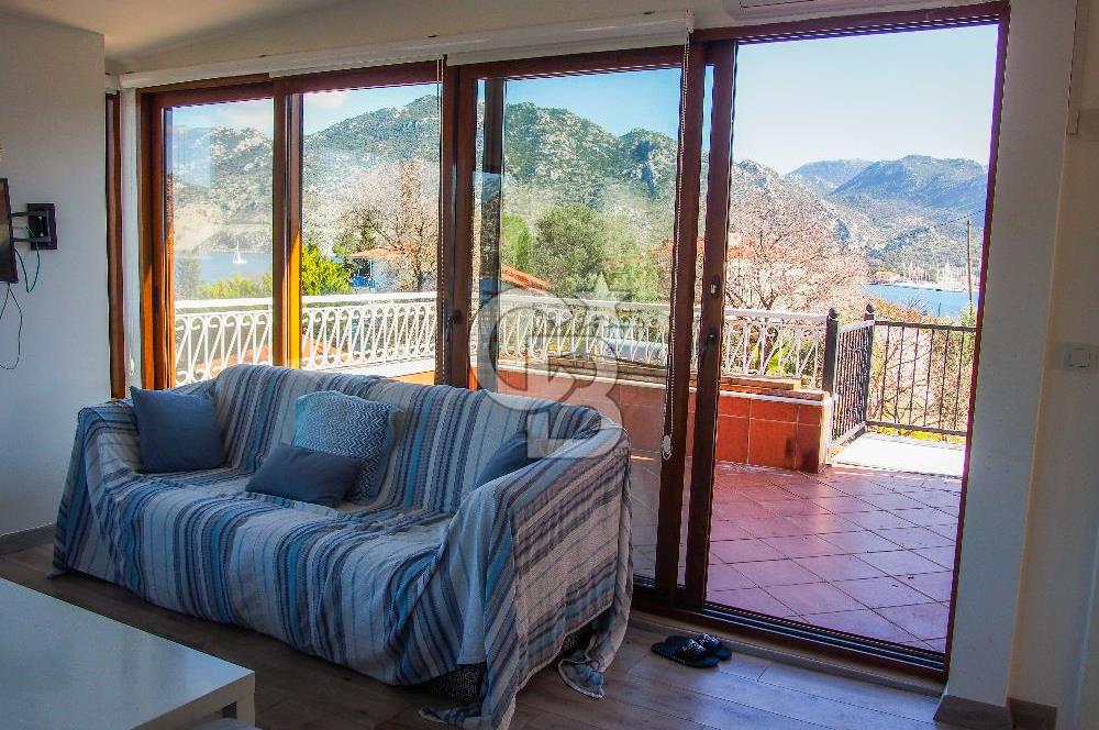 Marmaris Selimiye de 1250m2 Arsa İçerisinde Satılık Eşyalı Villa