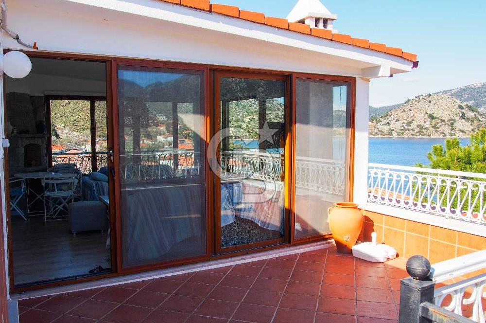Marmaris Selimiye de 1250m2 Arsa İçerisinde Satılık Eşyalı Villa