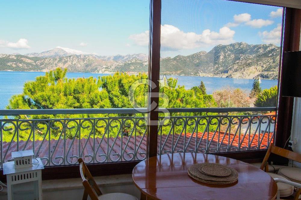Marmaris Selimiye de 1250m2 Arsa İçerisinde Satılık Eşyalı Villa