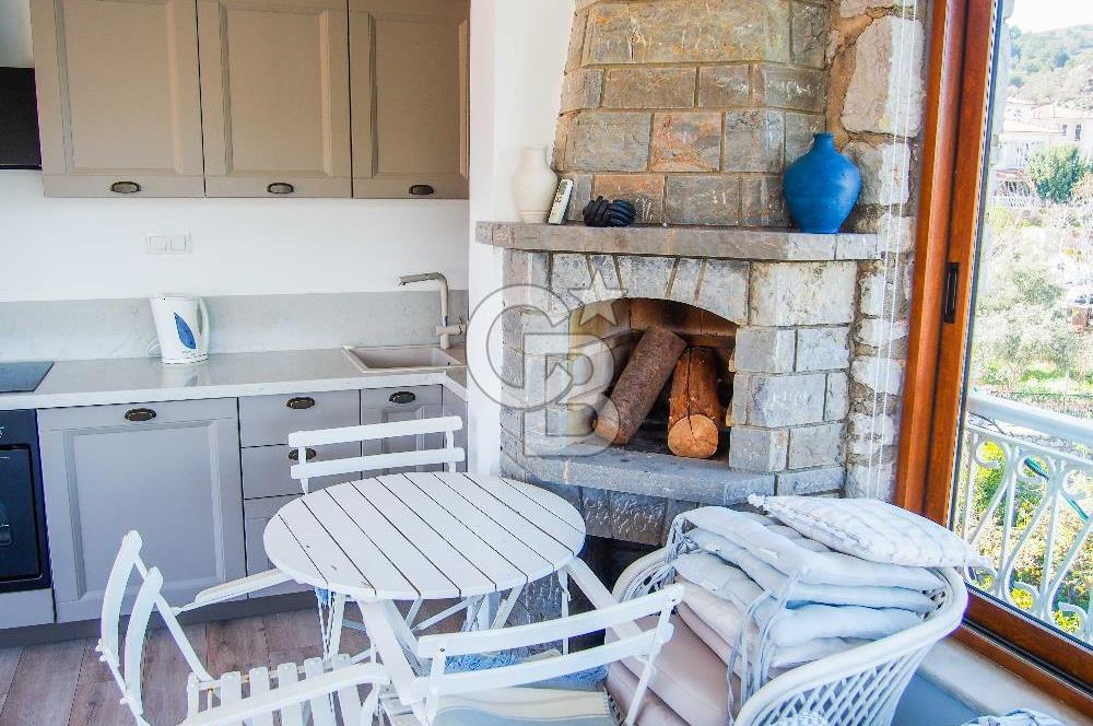 Marmaris Selimiye de 1250m2 Arsa İçerisinde Satılık Eşyalı Villa