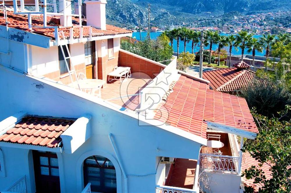 Marmaris Selimiye de 1250m2 Arsa İçerisinde Satılık Eşyalı Villa
