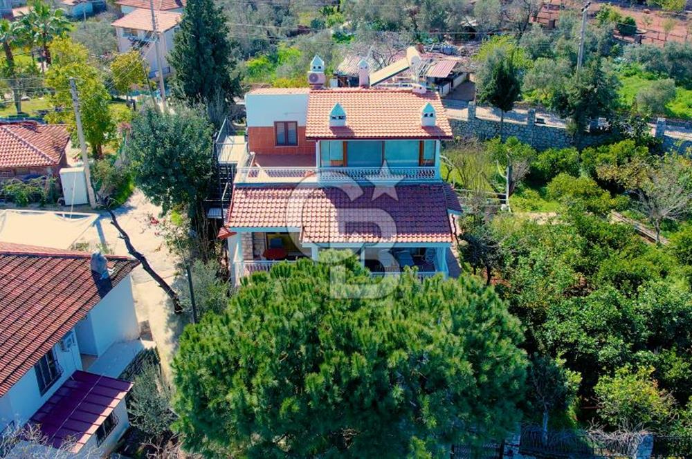 Marmaris Selimiye de 1250m2 Arsa İçerisinde Satılık Eşyalı Villa