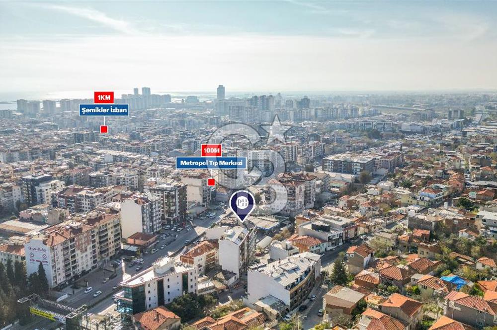 Karşıyaka Şemikler Anadolu Cad. Opet Yanı Lüx 1+1 Kiralık Daire