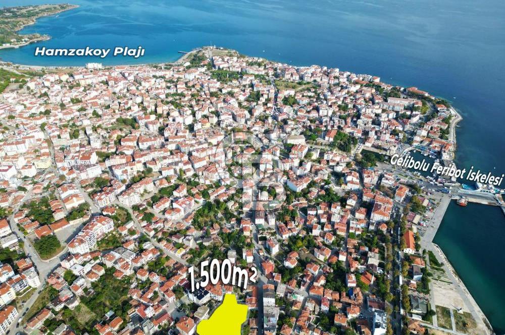 GELİBOLU MERKEZDE 3 KAT KONUT İMARLI FIRSAT ARSA !
