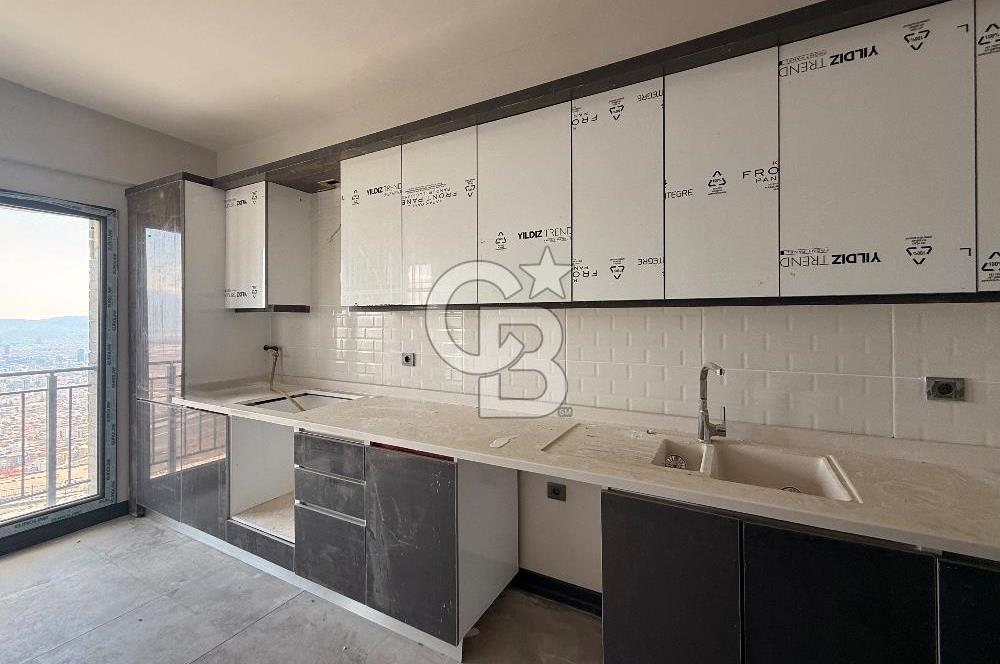 BAYRAKLI TOKİ 4. ETAP 3+ 1 DENİZ VE ŞEHİR MANZARALI KİRALIK DAİRE