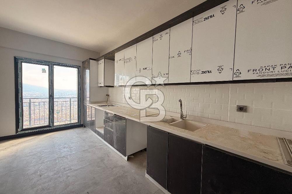 BAYRAKLI TOKİ 4. ETAP 3+ 1 DENİZ VE ŞEHİR MANZARALI KİRALIK DAİRE