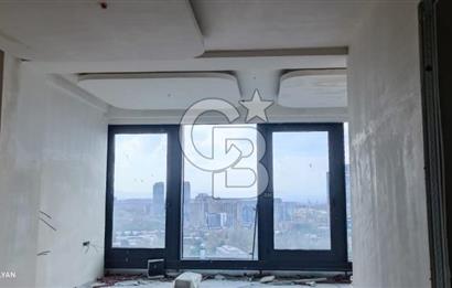 ANKARA ÇUKURAMBAR CUBES'DE İÇİ ÖZEL YAPILI 1+0 SATILIK OFİS
