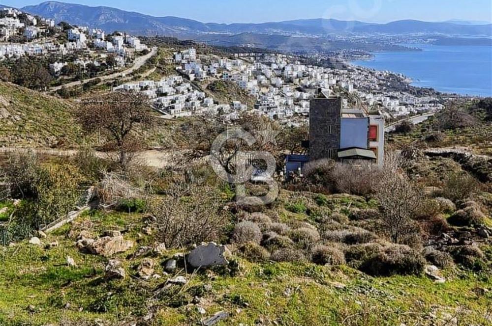BODRUM İSLAMHANELERİ SATILIK 238 M2 YAHŞİ DENİZ MANZARALI VİLLA ARSASI