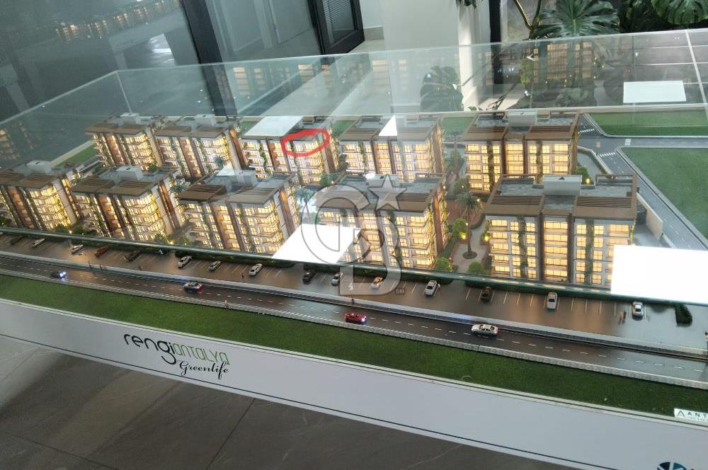 DÖŞEMEALTI RENGİ ANTALYA PROJESİ' NDE LÜKS 2+1 SATILIK DAİRE