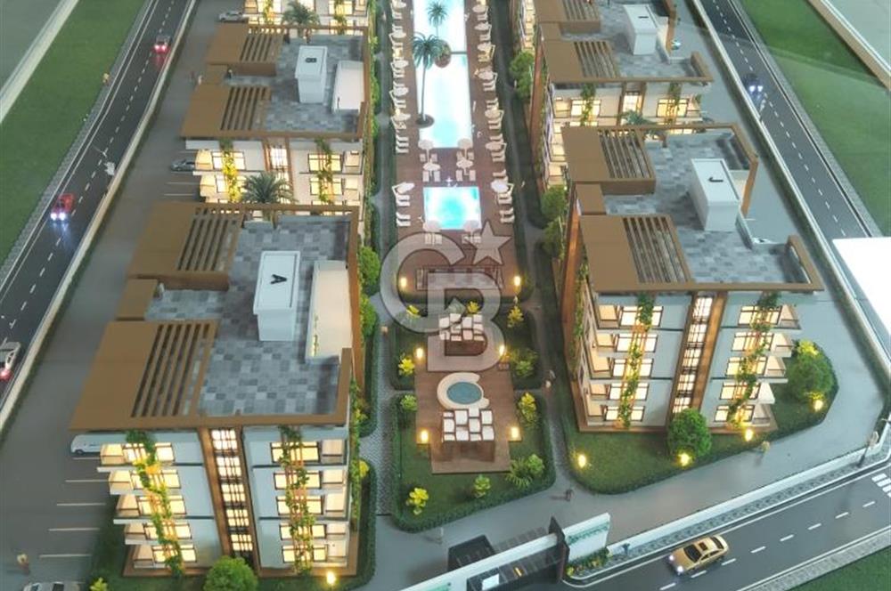 DÖŞEMEALTI RENGİ ANTALYA PROJESİ' NDE LÜKS 2+1 SATILIK DAİRE