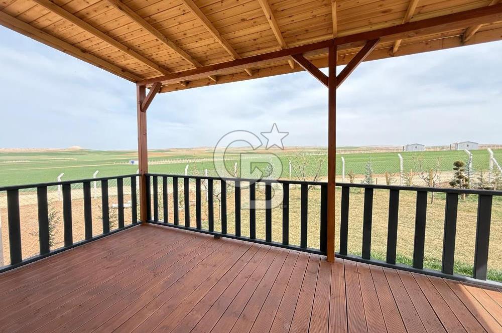 TEMELLİ ÇOKÖREN'DE 300 m²SATILIK KOOPERATİF HİSSELİ HOBİBAHÇESİ