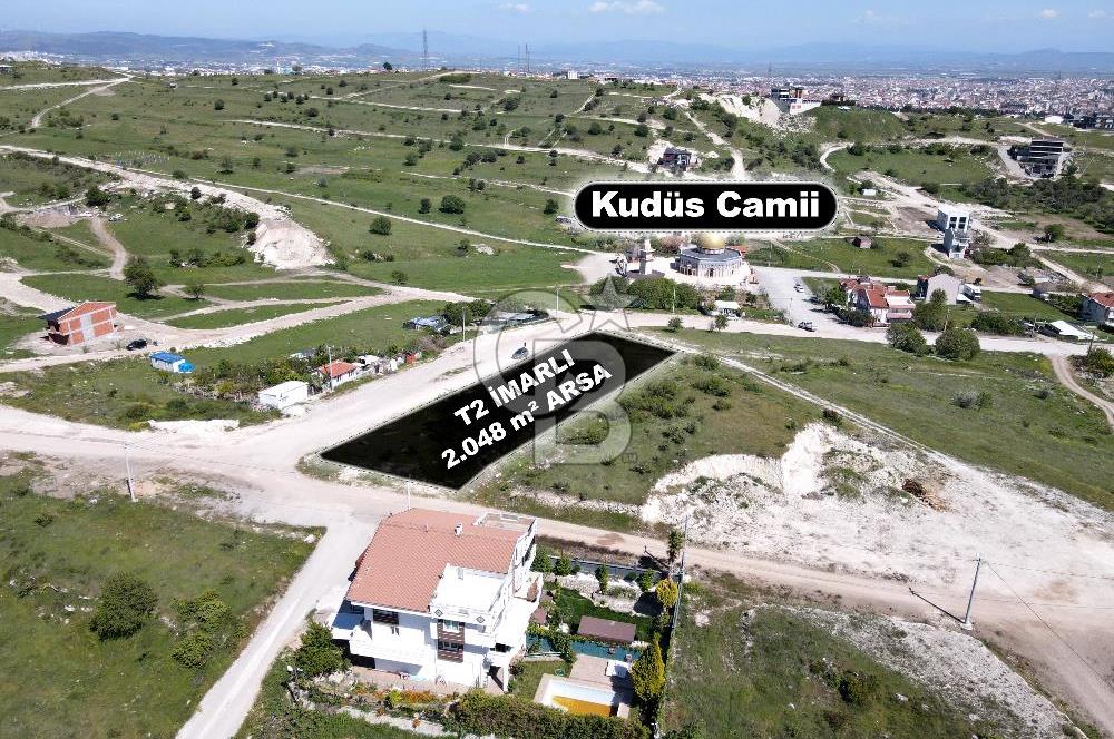 CB EAGLE'Dan T2 İMARLI 2.048 m² ADA BAZINDA TİCARİ ARSA