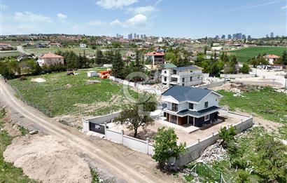 GÖLBAŞI HACILAR'DA 815m² ARSA ÜSTÜNE 300m² NATAMAM VİLLA