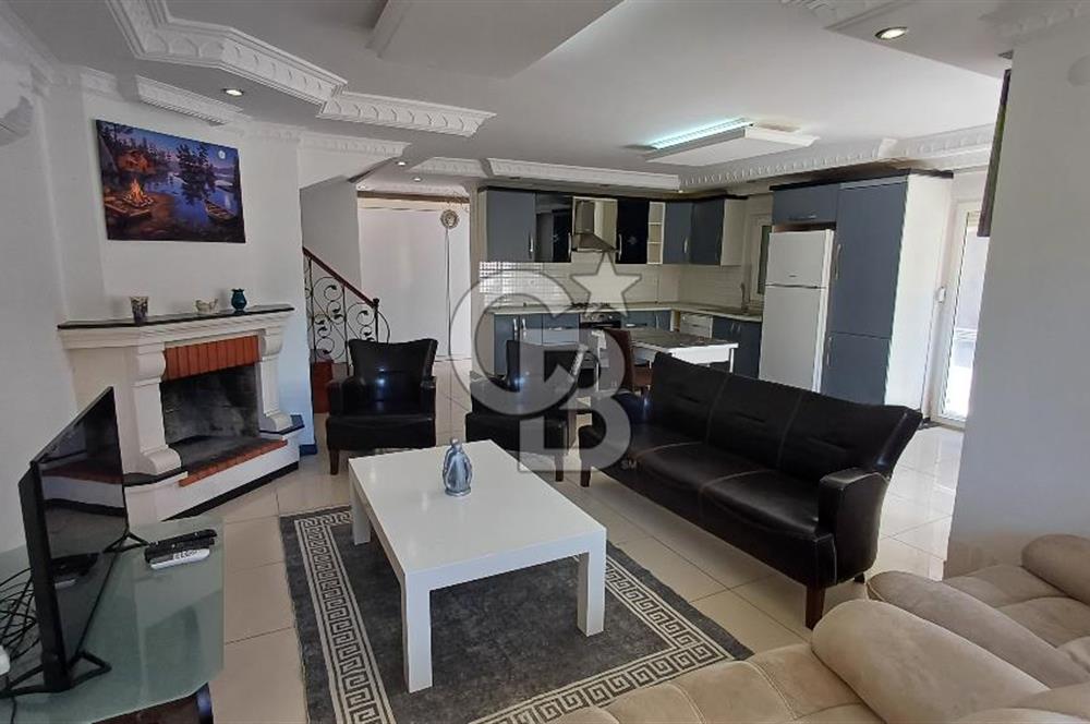 GÜZELOBA'DA MUHTEŞEM TRİPLEX KİRALIK VİLLA