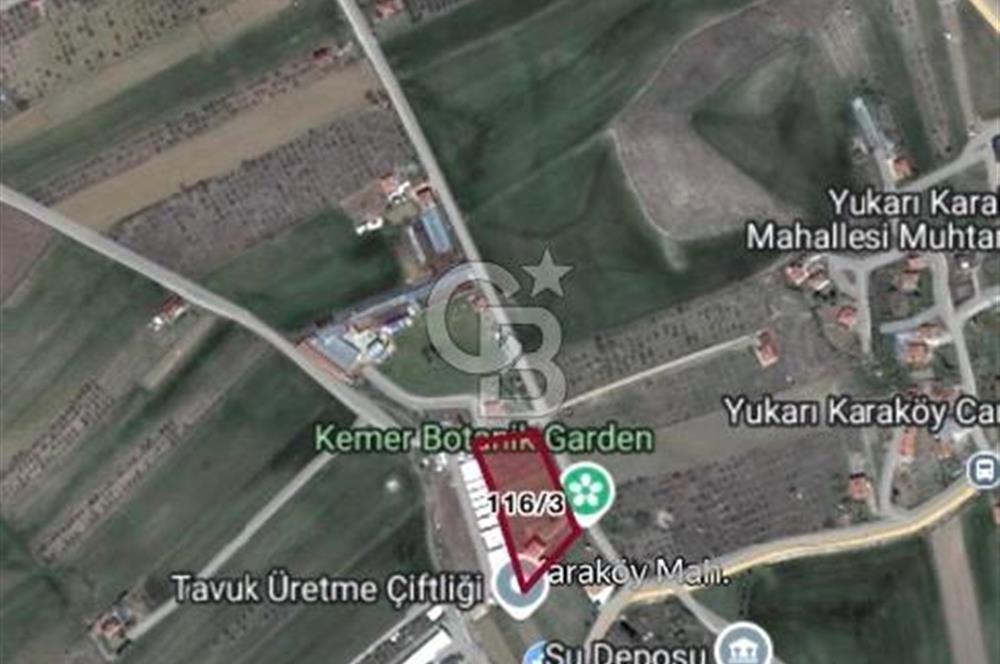 ÇUBUK/KARAKÖY 1616 M2 ELEKTRİK/SU/DOĞALGAZ MEVCUT SATILIK TARLA