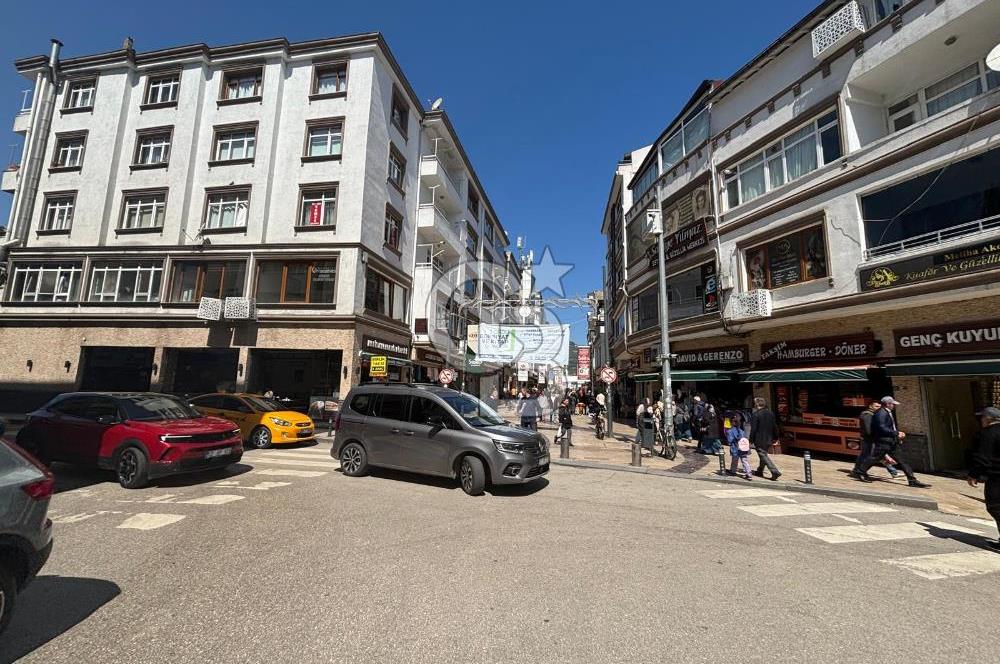 ŞEHRİN EN İŞLEK CADDESİNDE KÖŞEBAŞI KONUMUNDA SATILIK İŞYERİ