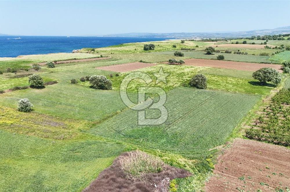Çanakkale Merkez Karacaören de Boğaz Manzaralı Satılık Tarla