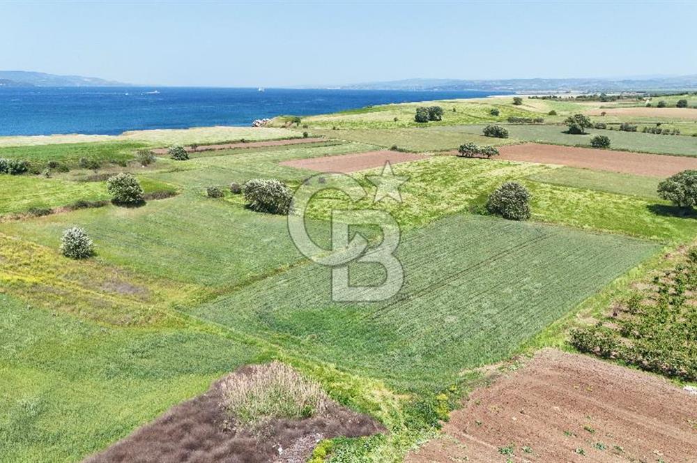 Çanakkale Merkez Karacaören de Boğaz Manzaralı Satılık Tarla