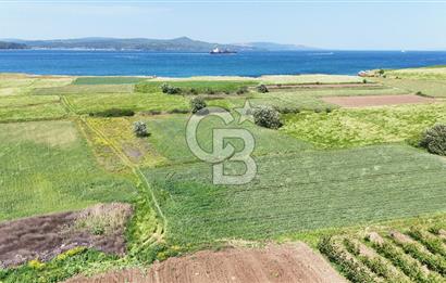 Çanakkale Merkez Karacaören de Boğaz Manzaralı Satılık Tarla