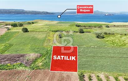 Çanakkale Merkez Karacaören de Boğaz Manzaralı Satılık Tarla