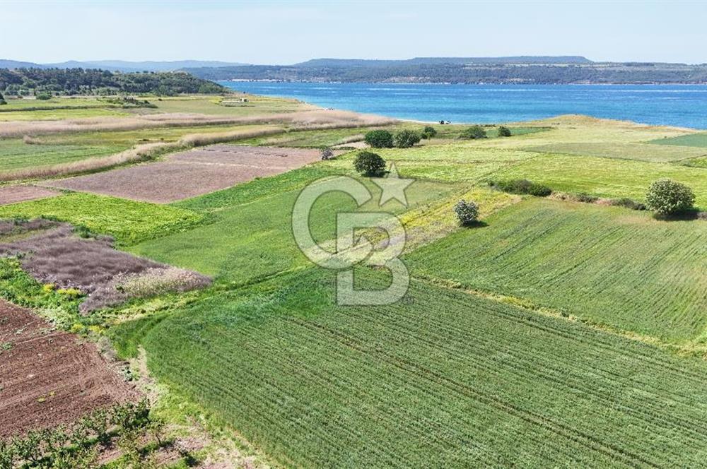 Çanakkale Merkez Karacaören de Boğaz Manzaralı Satılık Tarla