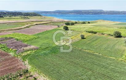 Çanakkale Merkez Karacaören de Boğaz Manzaralı Satılık Tarla