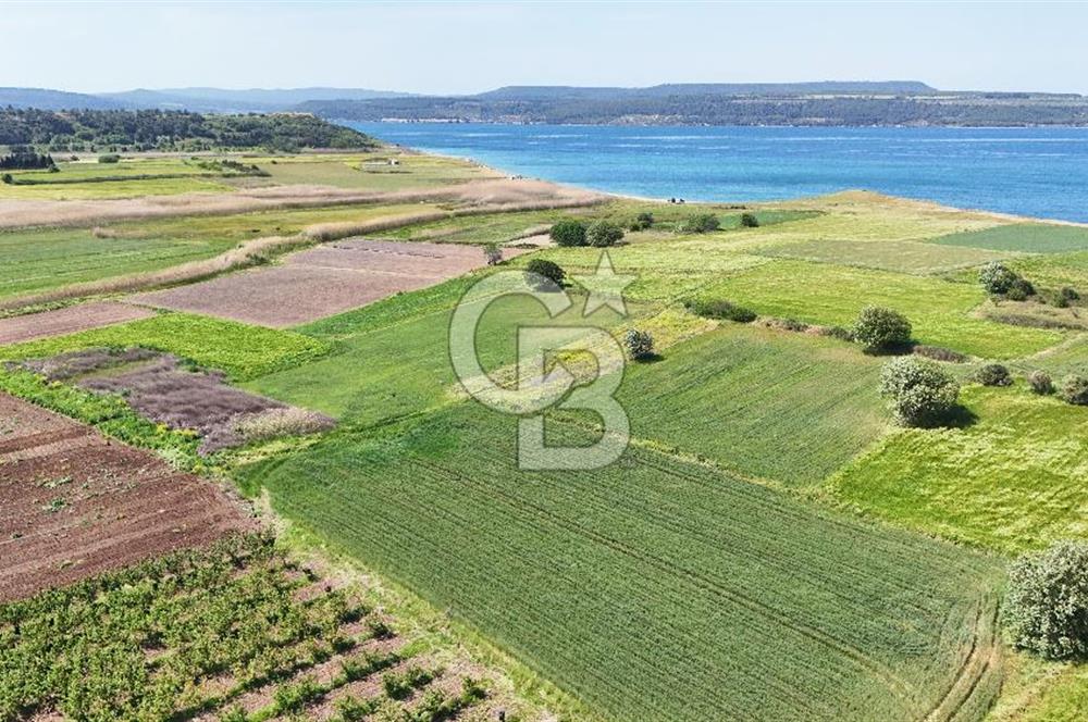 Çanakkale Merkez Karacaören de Boğaz Manzaralı Satılık Tarla