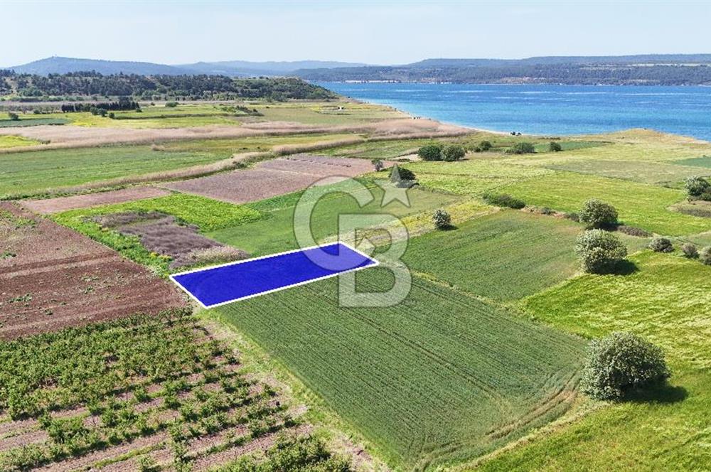 Çanakkale Merkez Karacaören de Boğaz Manzaralı Satılık Tarla