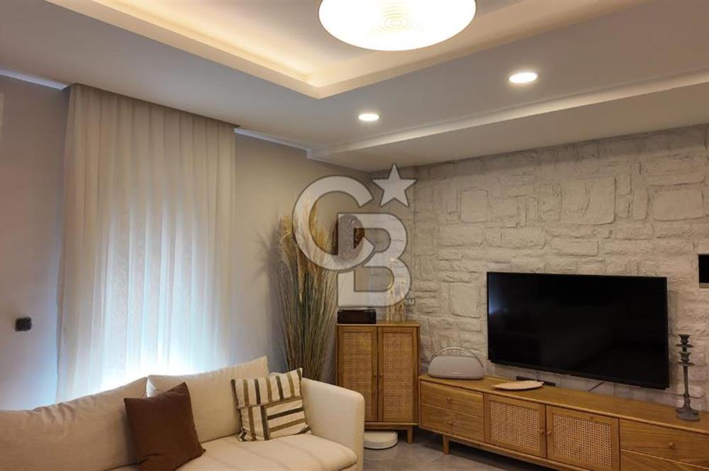 Ramsa Port Çandarlı'da Deniz Manzaralı Satılık 4+1 Eşyalı Villa