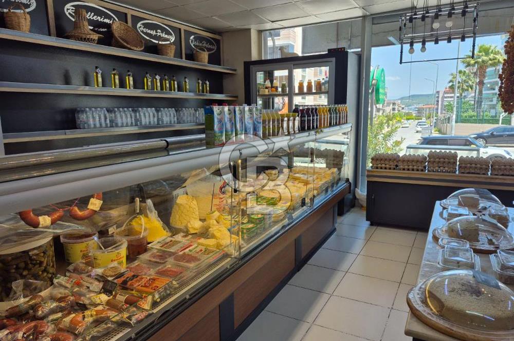 GAZİEMİR IRMAK MAHALLESİNDE YÜKSEK CİROLU DEVREN KİRALIK GURME MANDIRA VE ŞARKÜTERİ