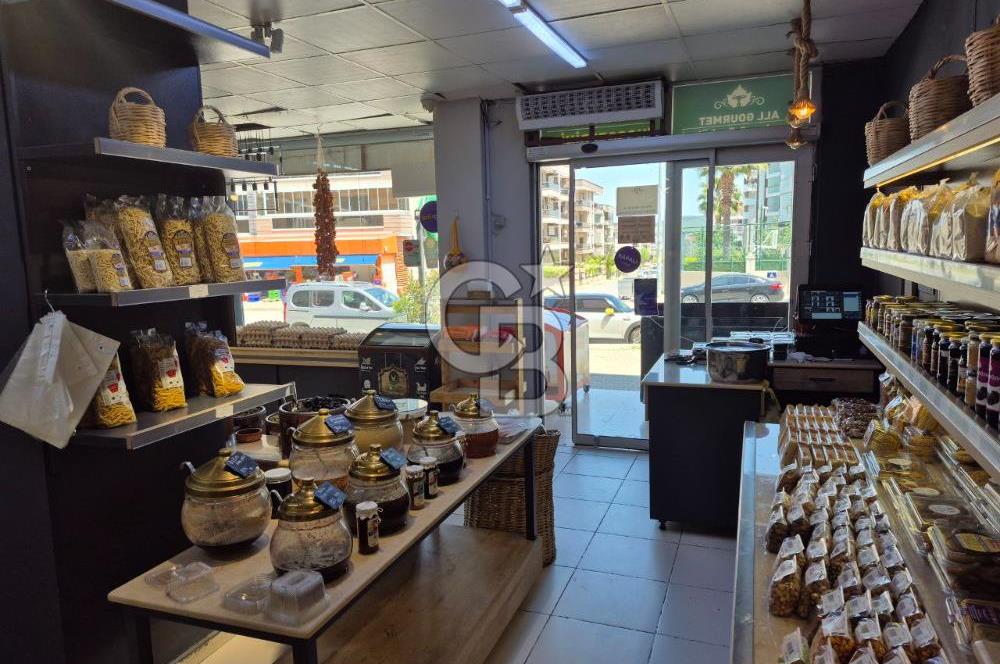 GAZİEMİR IRMAK MAHALLESİNDE YÜKSEK CİROLU DEVREN KİRALIK GURME MANDIRA VE ŞARKÜTERİ