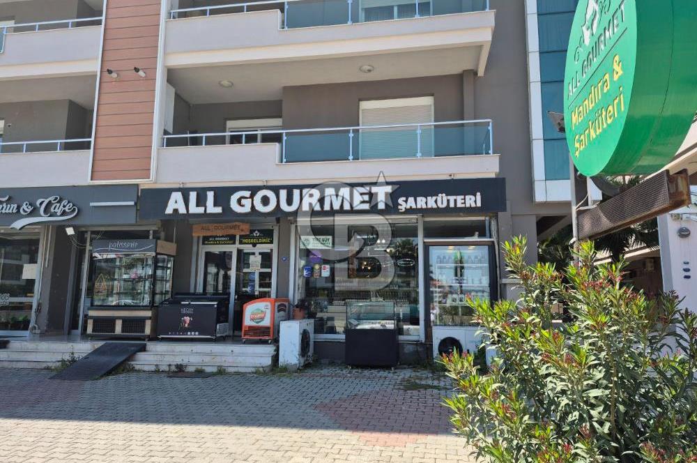 GAZİEMİR IRMAK MAHALLESİNDE YÜKSEK CİROLU DEVREN KİRALIK GURME MANDIRA VE ŞARKÜTERİ