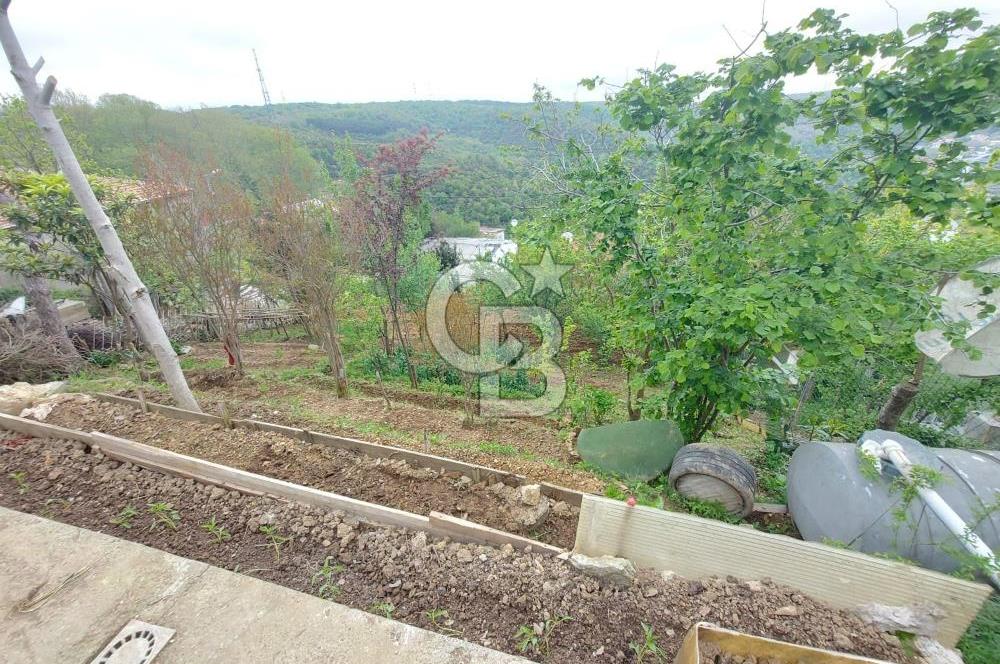 SARIYER KOCATAŞTA DOĞA İLE İÇ İÇE SATILIK 530 M2 ARSA VE EV