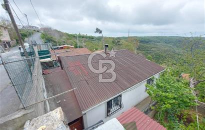 SARIYER KOCATAŞTA DOĞA İLE İÇ İÇE SATILIK 530 M2 ARSA VE EV