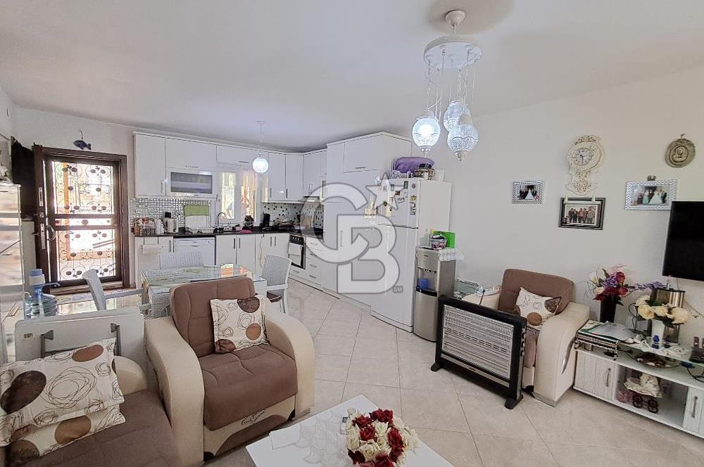 Akbük'te Sevilen Sitede Bahçeli,Deniz Manzaralı 3+1 Bakımlı Villa