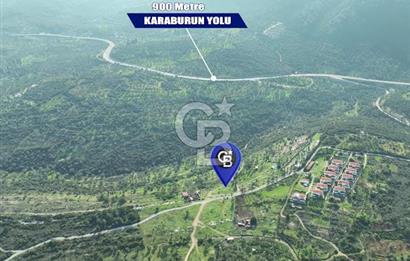 MORDOĞAN'DA DENİZ MANZARALI SATILIK TARLA