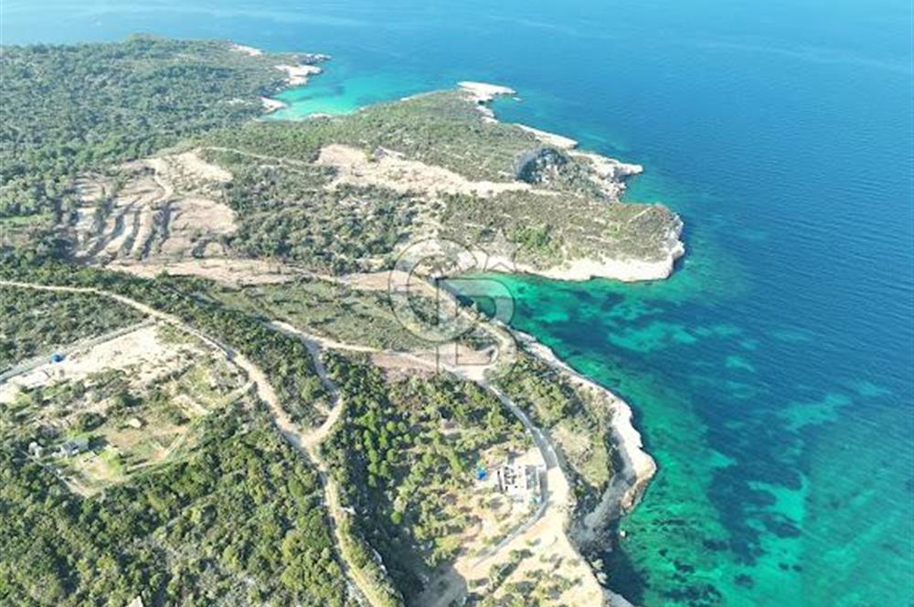 MORDOĞAN'DA DENİZ MANZARALI SATILIK TARLA