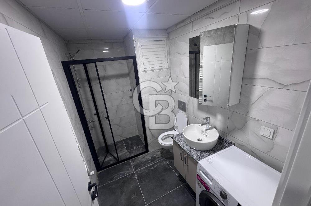 Seyrek'te full eşyalı geniş sıfır kiralık 1+1