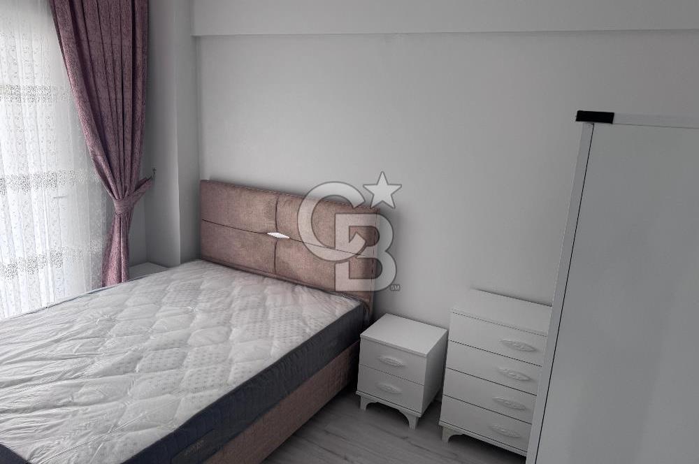 Seyrek'te full eşyalı geniş sıfır kiralık 1+1