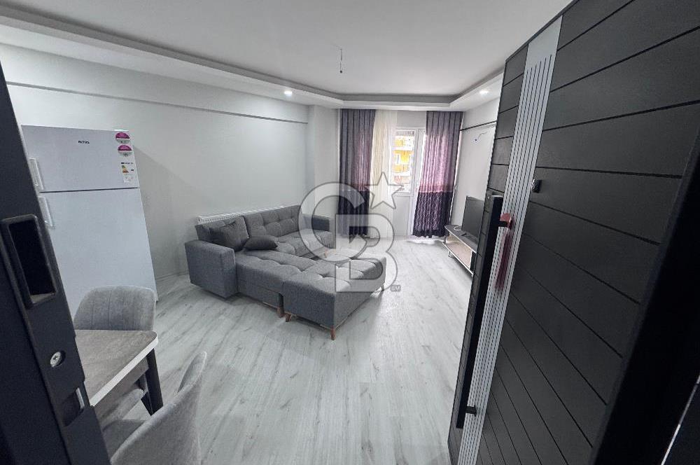 Seyrek'te full eşyalı geniş sıfır kiralık 1+1