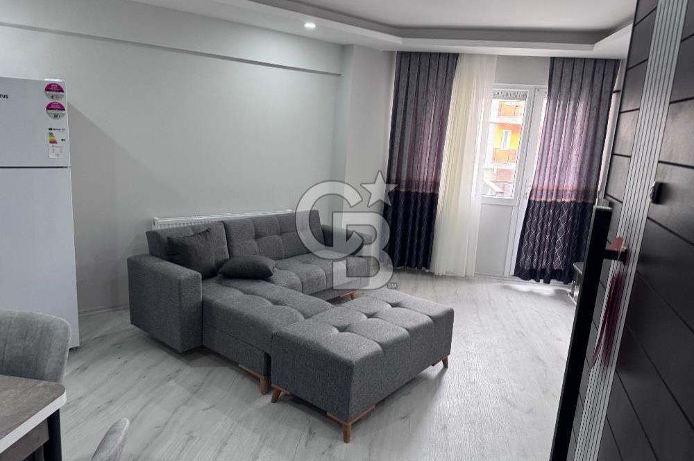 Seyrek'te full eşyalı geniş sıfır kiralık 1+1