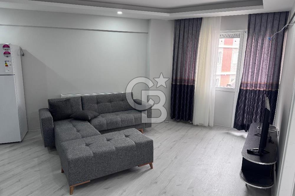 Seyrek'te full eşyalı geniş sıfır kiralık 1+1