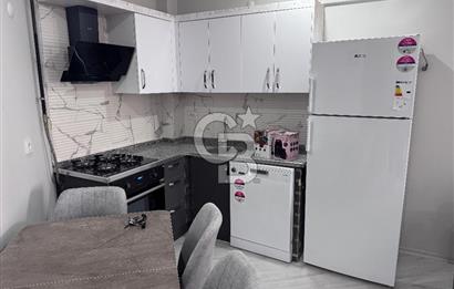 Seyrek'te full eşyalı geniş sıfır kiralık 1+1