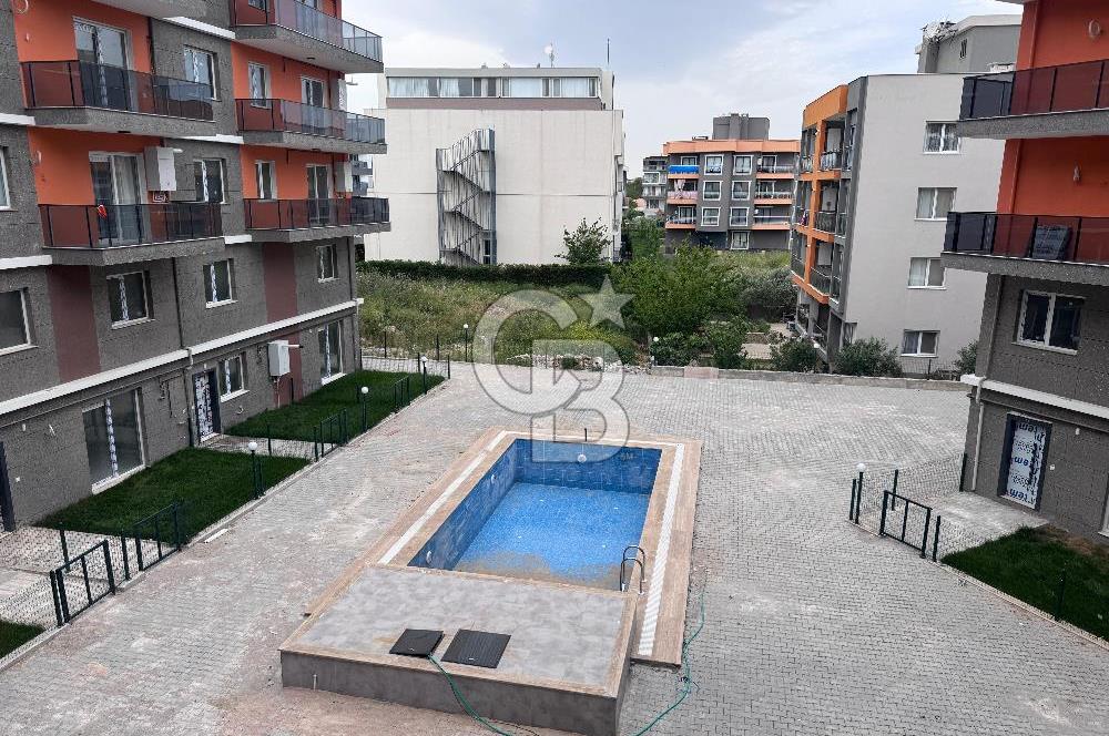 Seyrek'te full eşyalı geniş sıfır kiralık 1+1