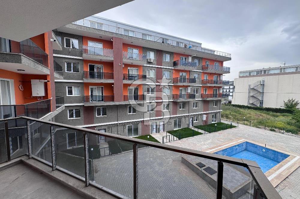 Seyrek'te full eşyalı geniş sıfır kiralık 1+1